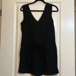 ZARA Black Crepe Romper